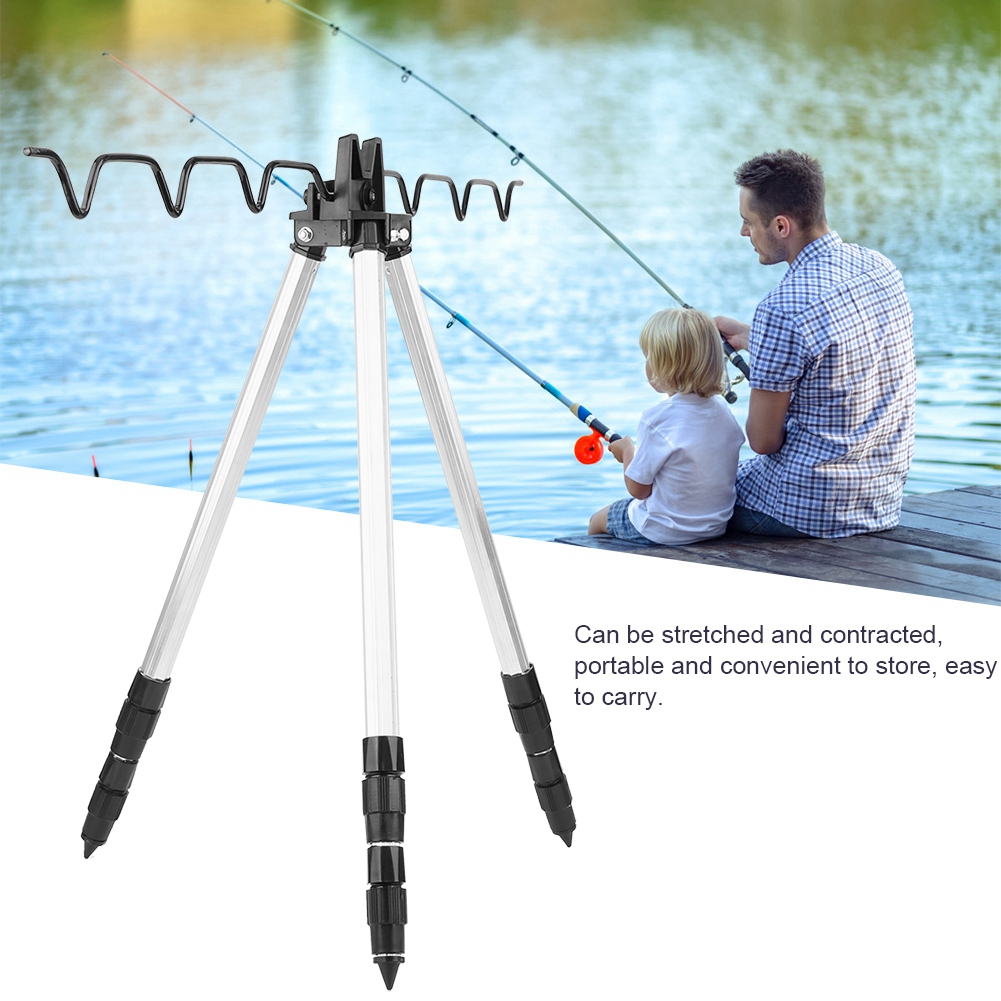 Fishing Rod Casting - حامل ثلاثي القوائم لقصبة الصيد متعدد