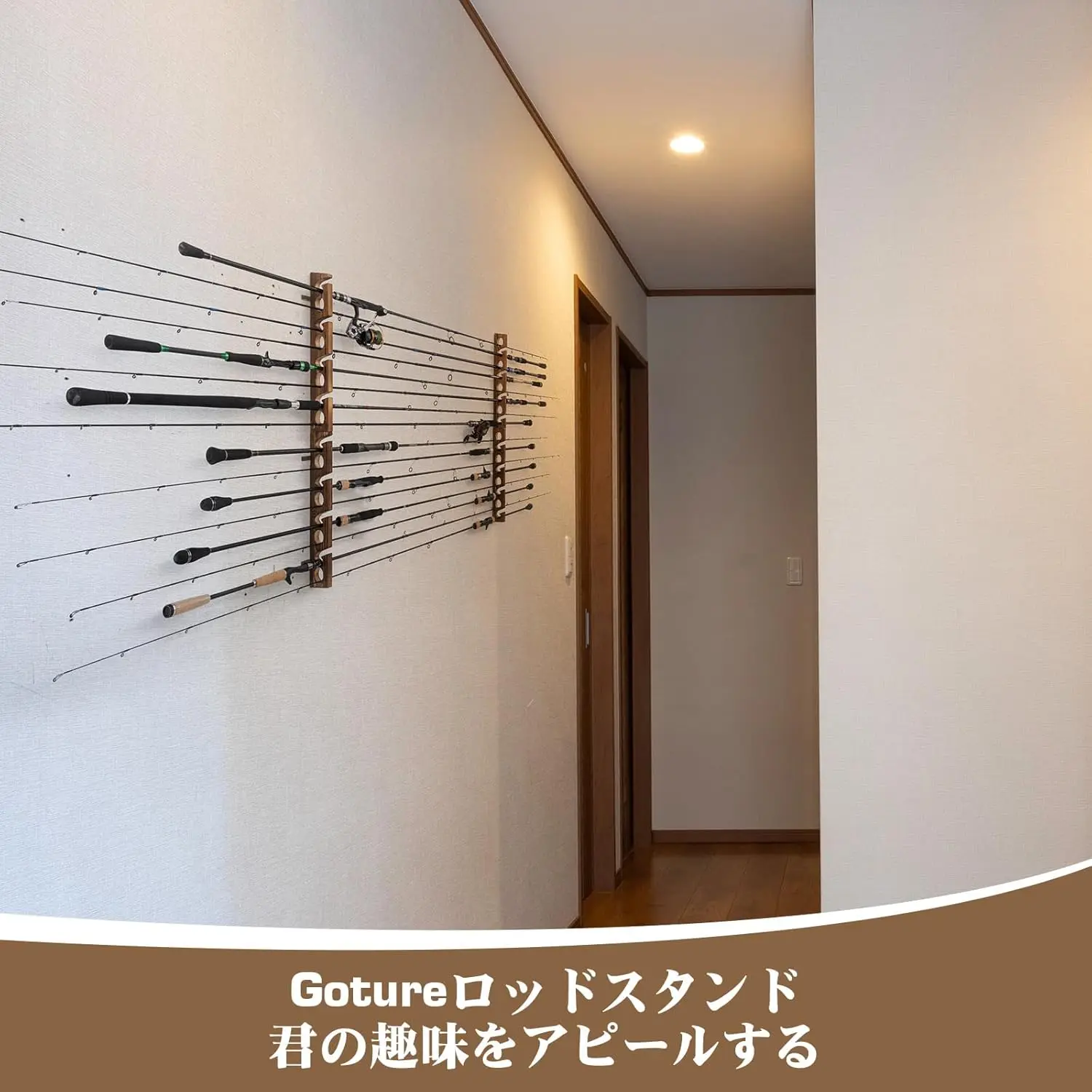 حاملات صنارات الصيد من جوتير ب - مراجعة Fishing Rod Rack وسعره