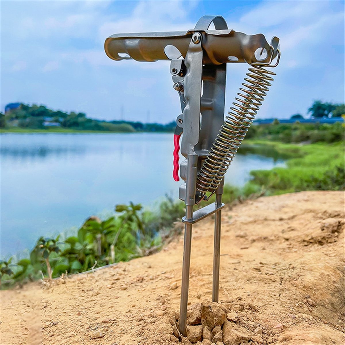 حامل قصبة صيد السمك ABPF القاب - مراجعة Fishing Rod Holder وسعره