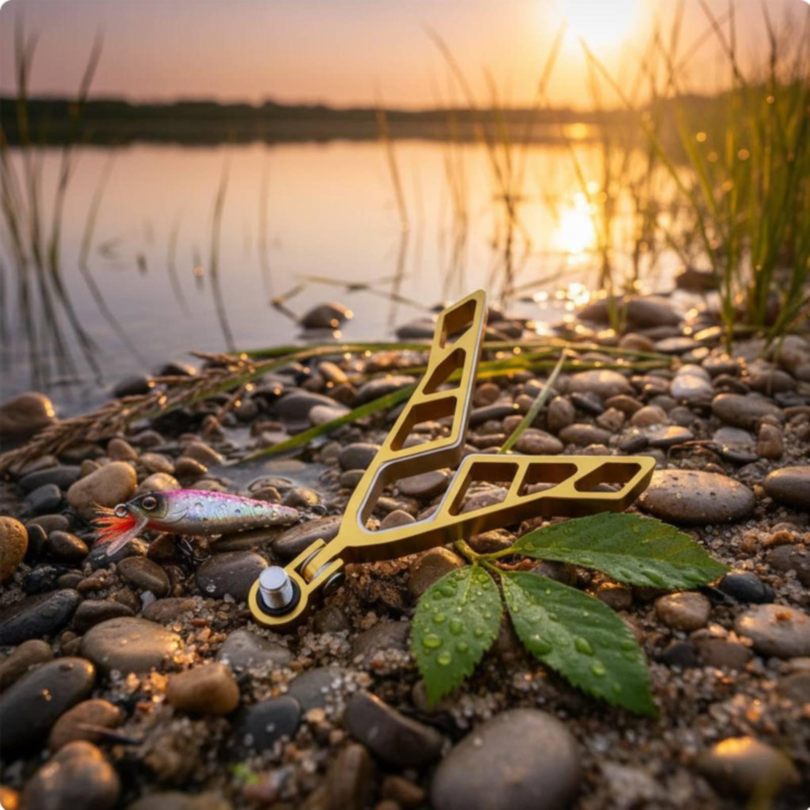 حامل صنارة صيد متين من الألومن - مراجعة Fishing Rod Boat وسعره