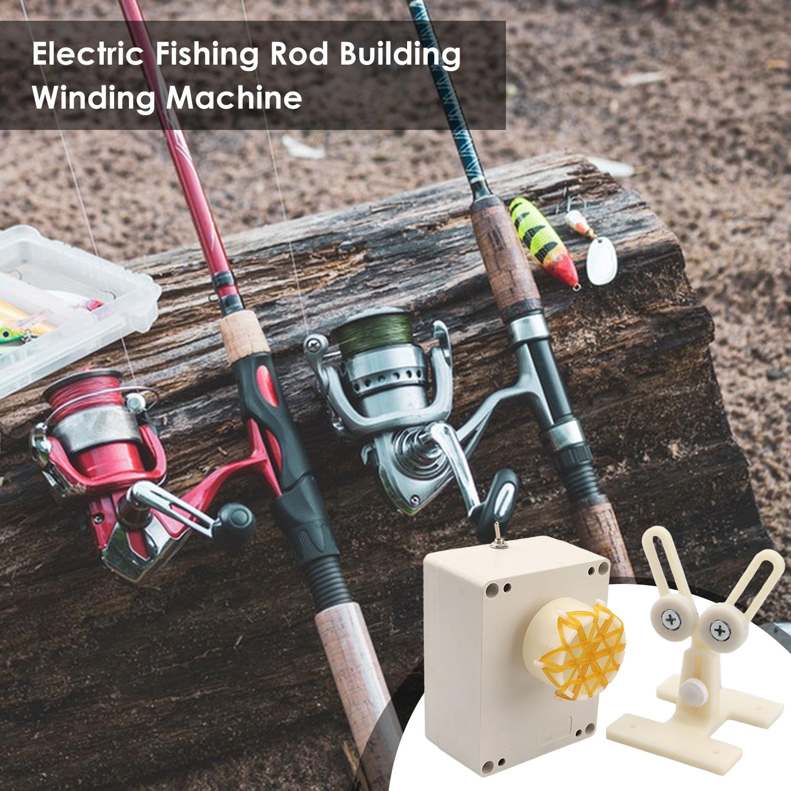 آلة لف قضبان الصيد بالإيبوكسي  - مراجعة Fishing Rod Building Kit وسعره