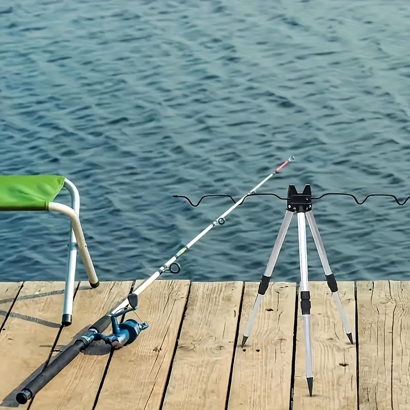 1 قطعة حامل سبائك الألومنيوم ت - مراجعة Fishing Rod Casting وسعره