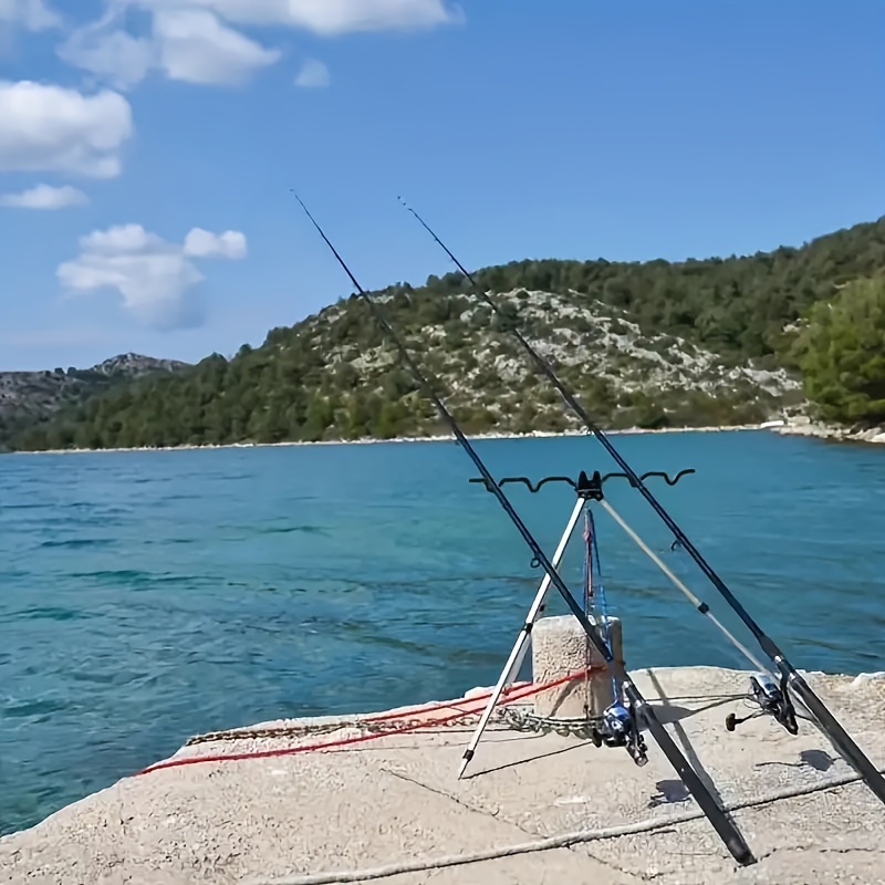 1 قطعة حامل سبائك الألومنيوم ت - مراجعة Fishing Rod Casting وسعره