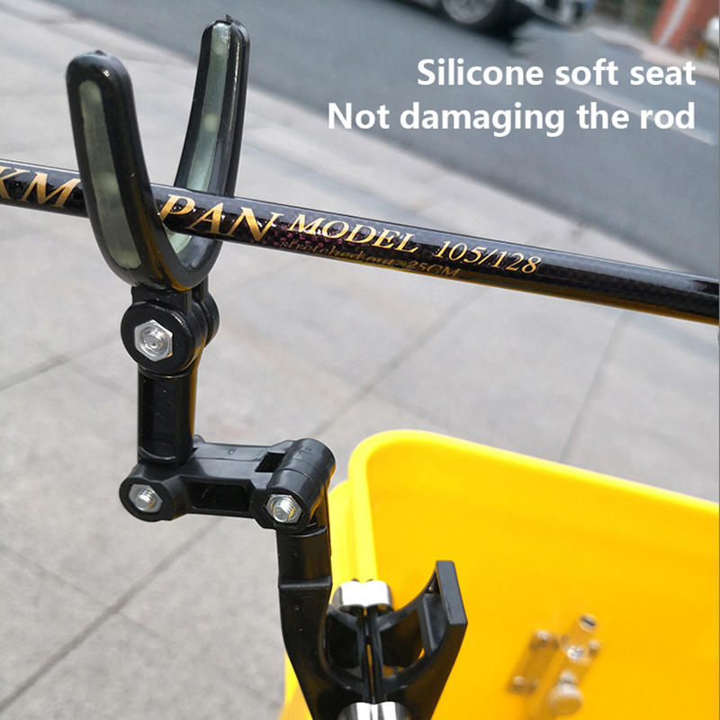 قطعتان من حامل صنارة الصيد قاب - مراجعة Fishing Rod Rack وسعره