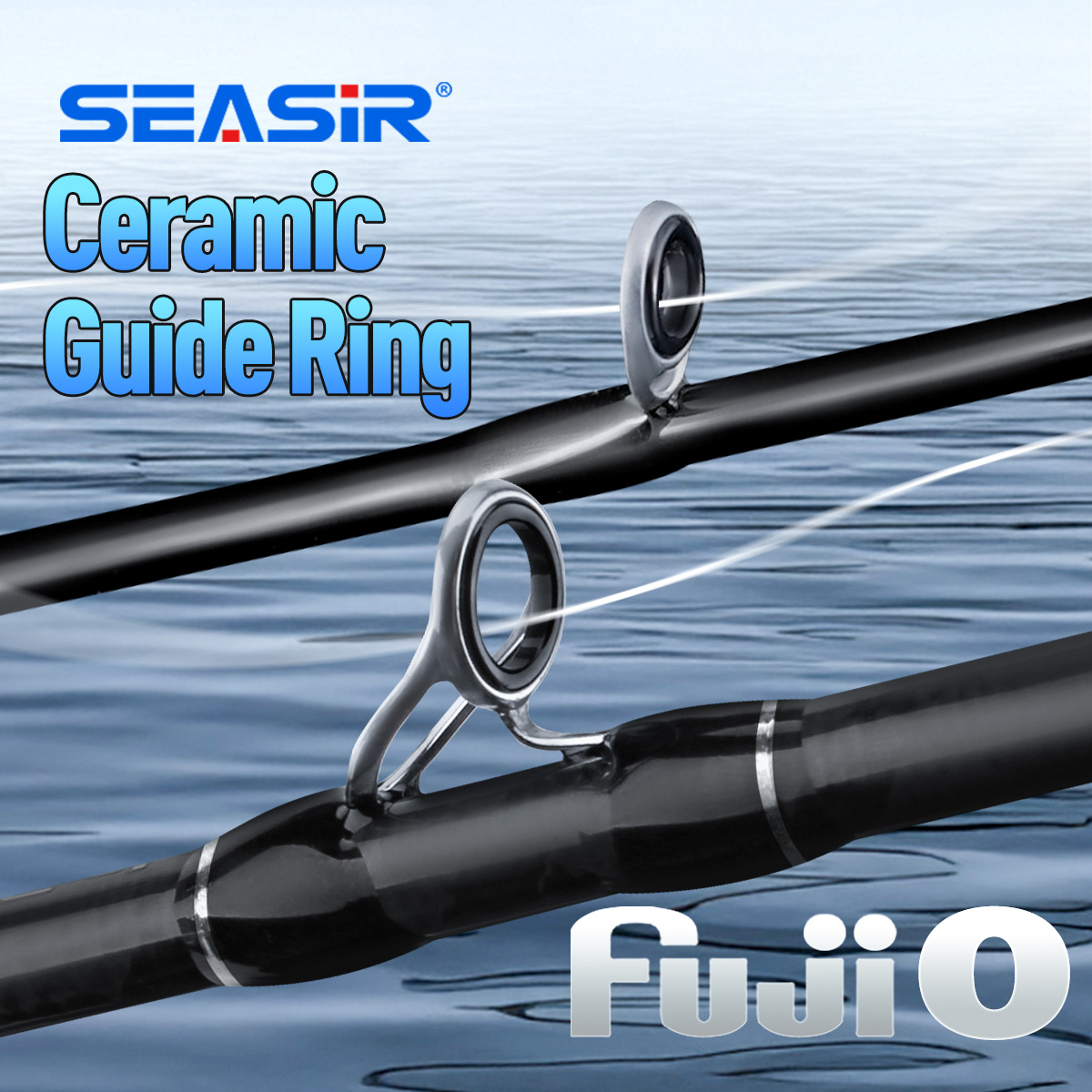 صنارة صيد السمك Seasir Riveria - مراجعة Fishing Rod Ice وسعره
