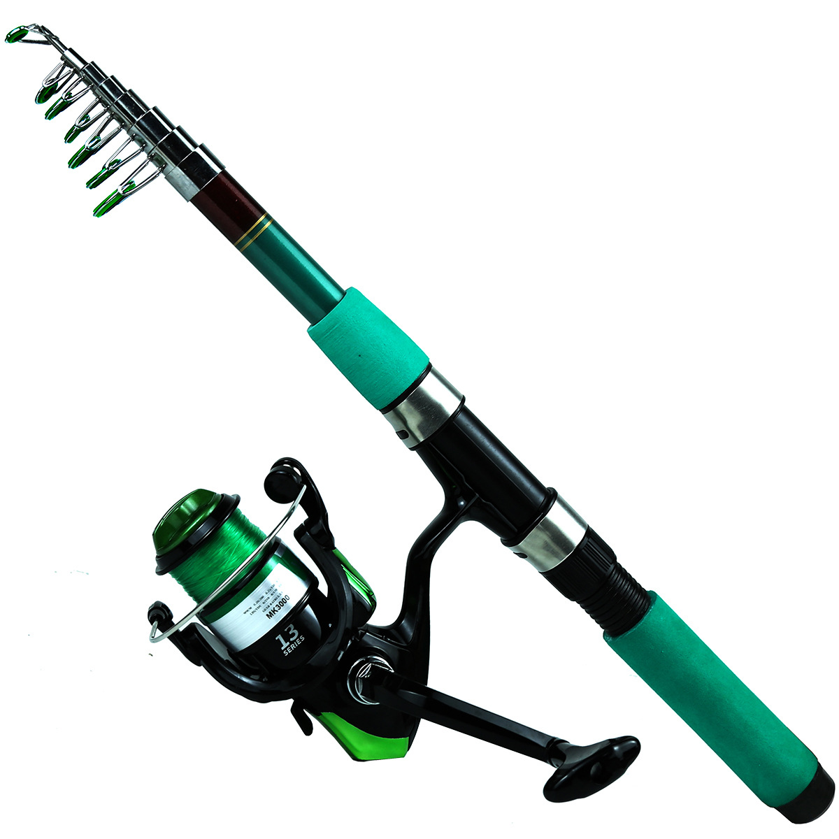 طقم صيد سمك الشبوط المتكامل: ص - مراجعة Fishing Rod Spinning وسعره
